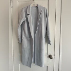 Light blue cardigan